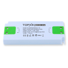 30W 24V Slim  IP20 Low PF Isolation Constant voltage LED Driver CE certified